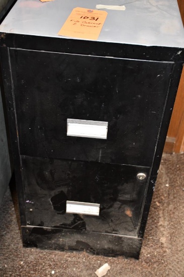 FILE CABINET, 2 DRAWER