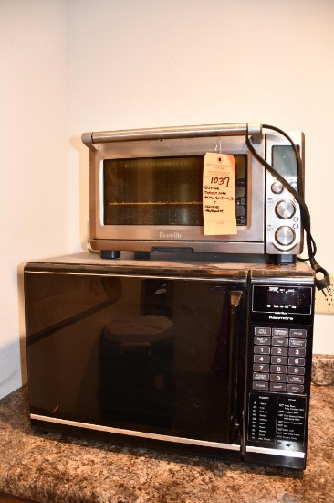 BREVILLE TOASTER OVEN, MODEL BOV800XL/A & KENMORE MICROWAVE