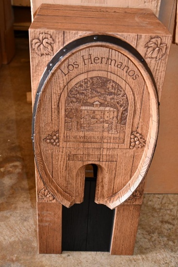 LOS HERMANOS POLYURETHANE WINE CASK DISPLAY