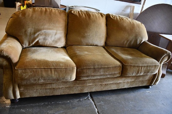 GOLD THREE POSITION SOFA