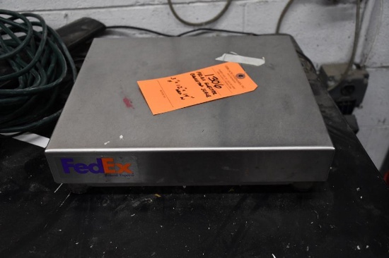 FED EX ELECTRIC BENCH TOP SCALE, 3"H X 12"D X 14"W