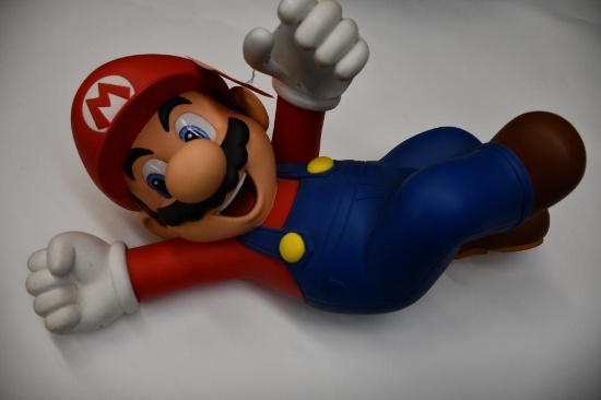 MARIO POLYURETHANE STATUE, LAYING DOWN, 26"L