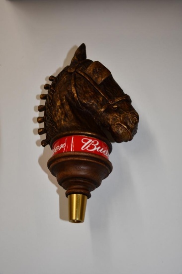 BUDWEISER/BUD HERITAGE CLYDESDALE TOP HANDLE, ANHEUSER-BUSCH, NIB