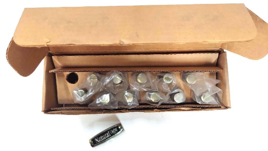 (12) METAL NATURAL LIGHT TAP MARKERS