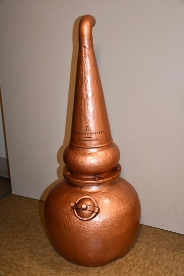 WOODFORD RESERVE COPPER COLORED POLYURETHANE FOAM STILL POT, 28"H, NIB (PIC IS REPRESENTATIVE)