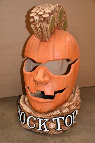 SHOCK TOP RIGID URETHANE FOAM PUMPKIN, NIB