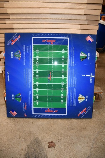TABLE TOP "SPINNER" FOOTBALL SPORTS GAME BOARD, 29" X 30"