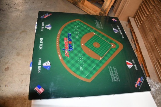 SPINNER BASEBALL TABLE TOP GAME, 36" X 36"