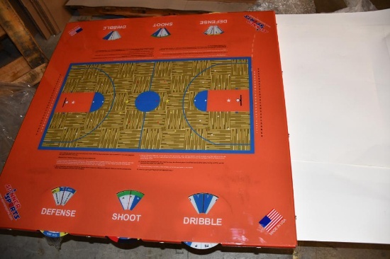 SPINNER BASKETBALL GAME, TABLE TOP, 36" X 36"