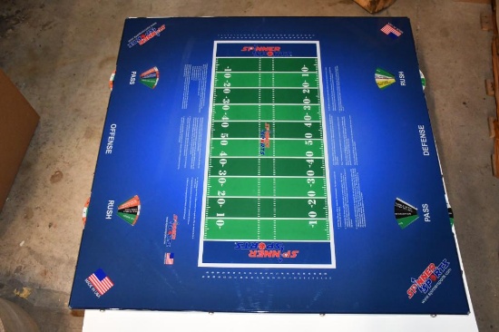SPINNER FOOTBALL TABLE TOP GAME, 36" X 36"