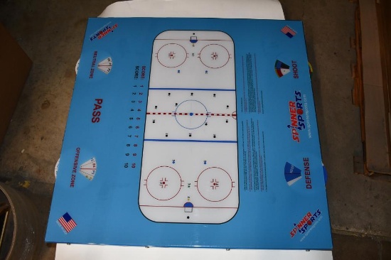 SPINNER HOCKEY GAME, TABLE TOP, 36" X 36"