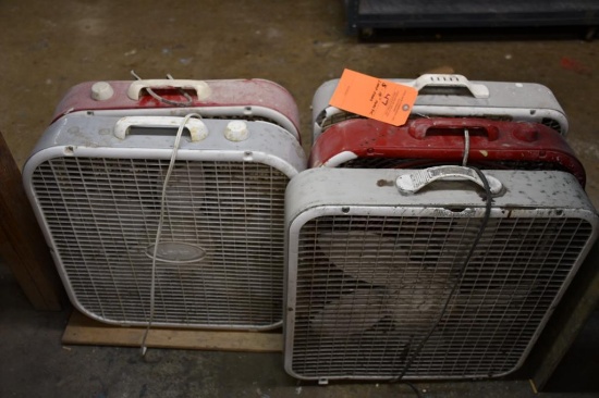 (5) 18" BOX FANS