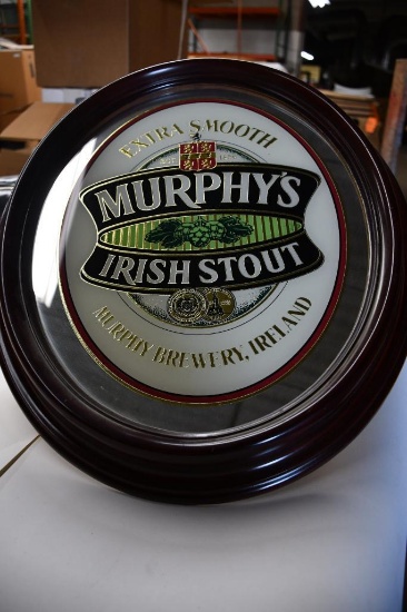 MURPHYS IRISH STOUT MIRROR FRAMES SIGN