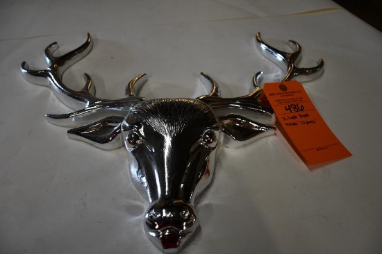 SILVER DEER HEAD "12 POINTS"