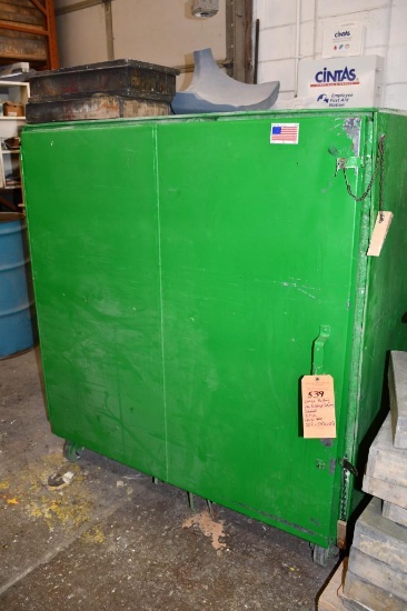LARGE ROLLING VENTILATED DRYING CABINET, 3 TIER, 120V, 20A, 50"L X 50"D X 55"H