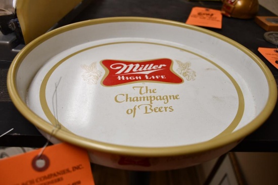 MILLER HIGH LIFE "THE CHAMPAGNE OF BEERS" BEER TRAY