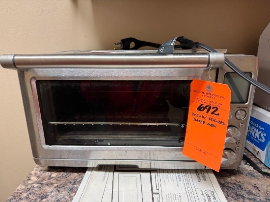 BREVILLE STAINLESS TOASTER OVEN