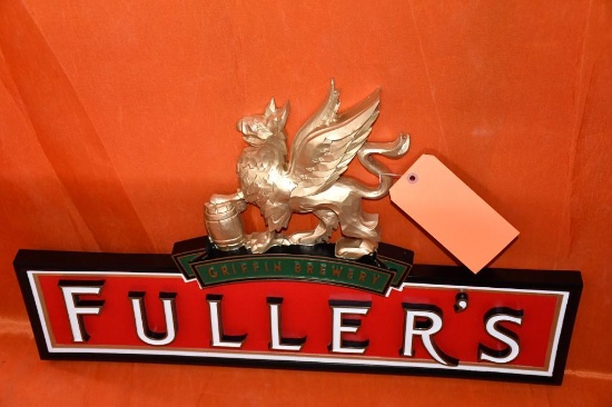 FULLERS GRIFFIN BREWERY ADVERTISING SIGN