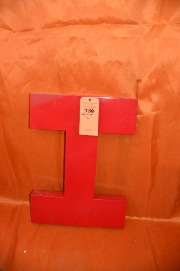 RED LETTER "I"