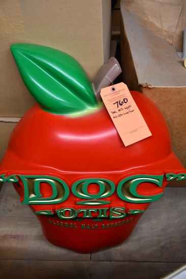 DOC OTIS APPLE ADVERTISING SIGN