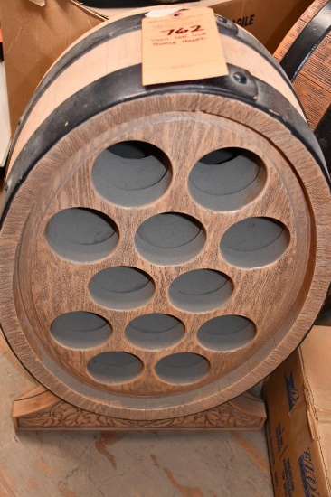 WOOD LOOK WINE BOTTLE HOLDER