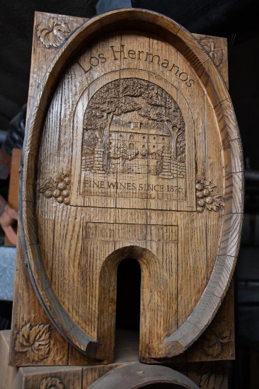 LOS HERMANOS WINE BOX, WOOD LOOK