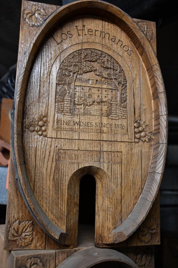 LOS HERMANOS WINE BOX, WOOD LOOK