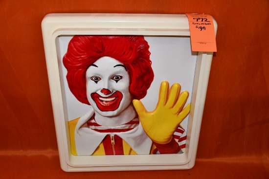 RONALD MCDONALD SIGN