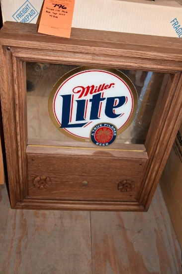 MILLER LITE BACK BAR TAP UNIT W/BOX