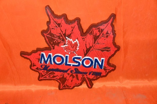 MOLSON HERITAGE MAPLE LEAF, APPROX. 22", PICTURE IS REPRESENTATIVE