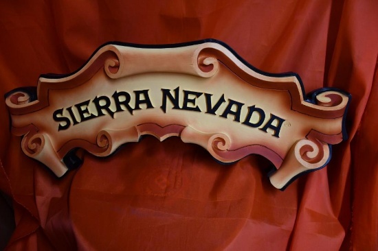 (3) DOUBLE SIDED SIERRA NEVADA SIGNS