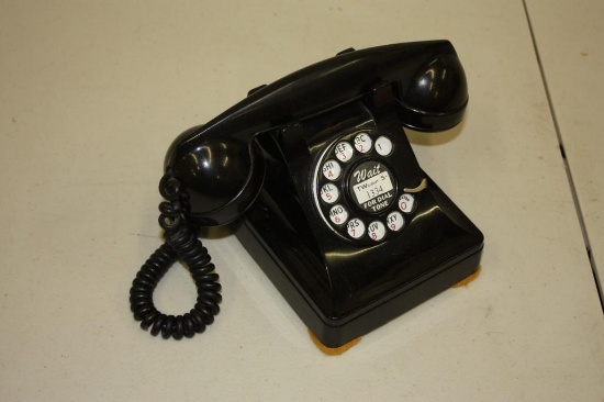 VINTAGE BELL SYSTEM WESTERN ELECTRIC ROTARY DIAL TELEPHONE