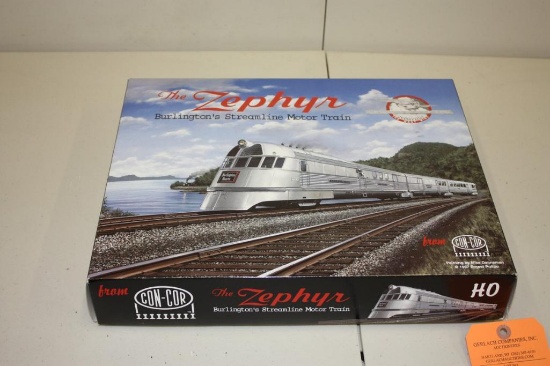 CON-COR " THE ZEPHYR BURLINGTONS STREAMLINE MOTOR TRAIN