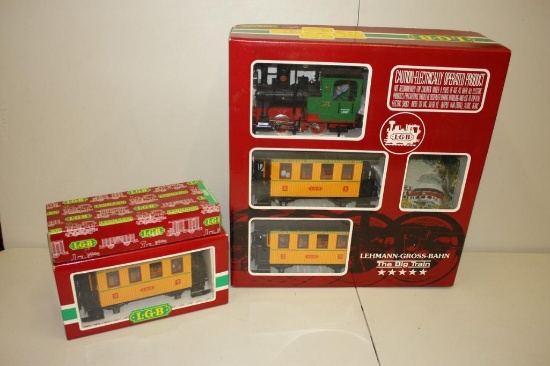 (3) LGB-LEHMANN GROSS BAHN THE BIG TRAIN; 3006 MF, 4010, 20537