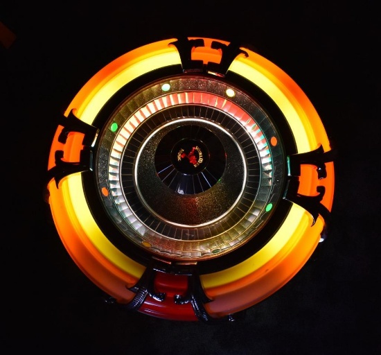 RARE WURLITZER 4008 REPRODUCTION CEILING JUKEBOX ACCESSORY SPEAKER, HIGH QUALITY, WORKS WELL,