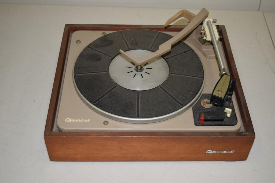 GARRARD AT6 VINTAGE TURNTABLE , NO CARTRIDGE