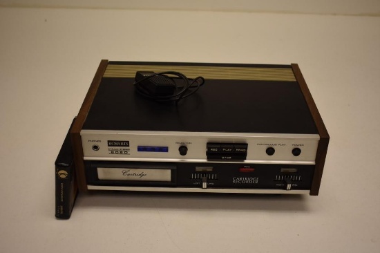 VINTAGE ROBERTS 8080 8 TRACK CARTRIDGE RECORDER PLAYER