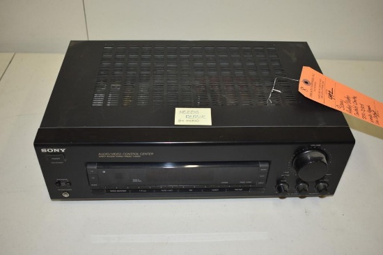 SONY AUDIO/VIDEO CONTROL CENTER STR-D315, NEEDS REPAIR, NO OUTPUT