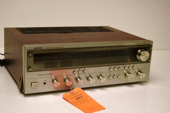 VINTAGE ONKYO QUARTZ LOCKED STEREO RECEIVER MODEL TX-6500 MKII