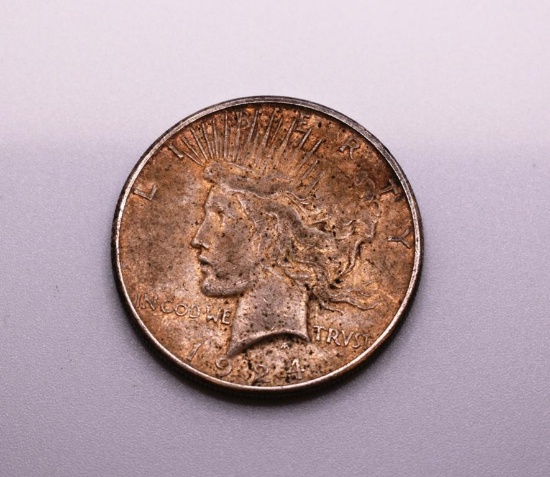 1924 SILVER DOLLAR WITH LADY LIBERTY