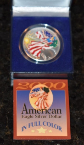 2000 AMERICAN EAGLE SILVER DOLLAR NUMISMATICS