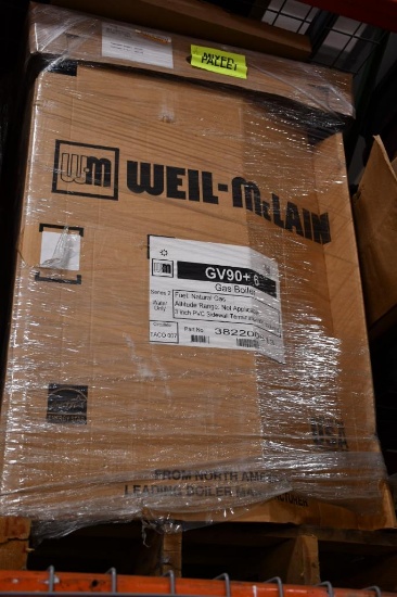Brand New (Still in Box) Weil-Mclain Super Efficient Cast Iron Boiler, Model GV90+6,