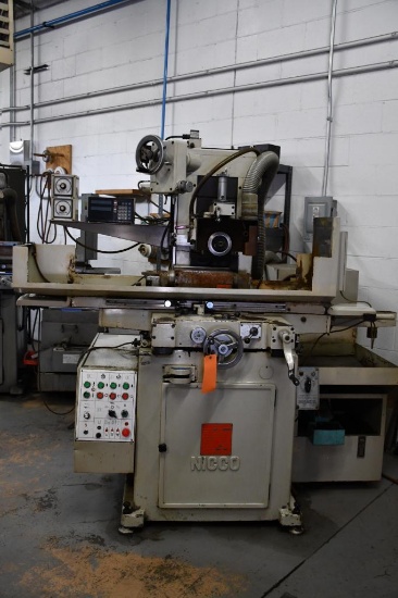 NICCO SURFACE GRINDER, MODEL NSG-515-AD-II, S/N D4725,