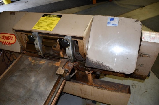 KALAMAZOO HORIZONTAL BAND SAW, MODEL H9AW, S/N K20369,