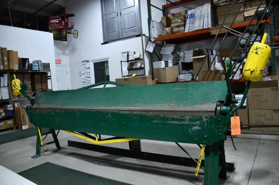 DREIS & KRUMP (CHICAGO) 10' BENDING BRAKE, MODEL 1618