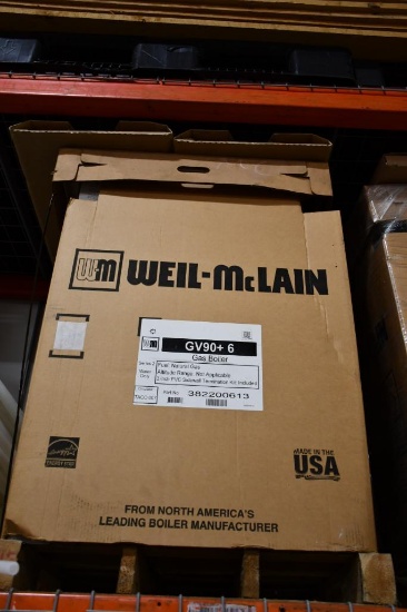 Brand New (Still in Box) Weil-Mclain Super Efficient Cast Iron Boilers, Model GV90+6,