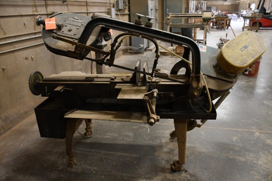 Wellsaw Horizontal Band Saw, Model 8, S/N 21810, 3/4 Hp, Stock Clamp