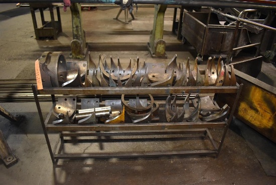 THREE TIER RACK WITH LARGE ASSORTMENT OF CAMS FOR 1" ACME