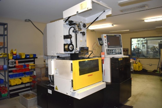 (2015) FANUC WIRE TYPE EDM, MODEL ROBOCUT -C400iA, TYPE A04B-0325-B001 #D5, S/N P15Z4A804, 23-1/4"
