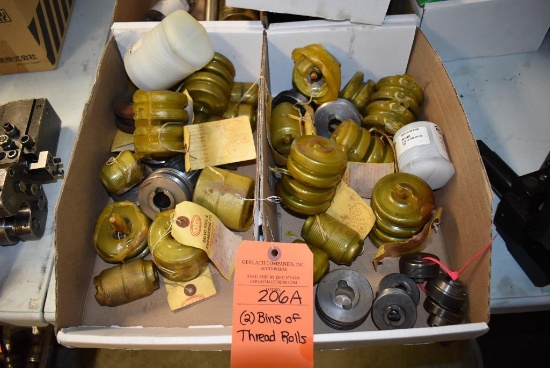 2) Bins Of Thread Rolls